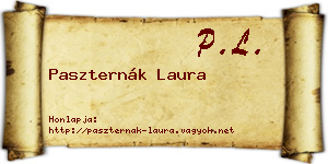 Paszternák Laura névjegykártya